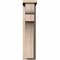 Ekena Millwork Yorktown Smooth Corbel w/Backplate, Douglas Fir, 5 1/2"W x 12"D x 24"H COR06X12X24YOR01SDF - alternate 3